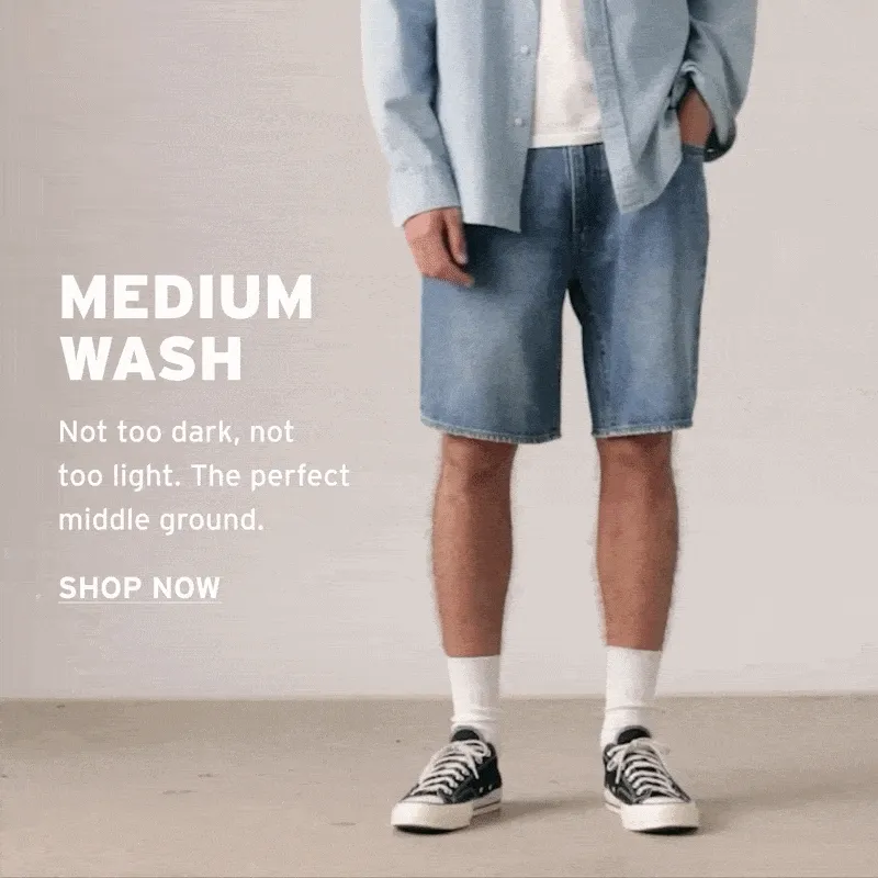 MEDIUM WASH SHOP NOW