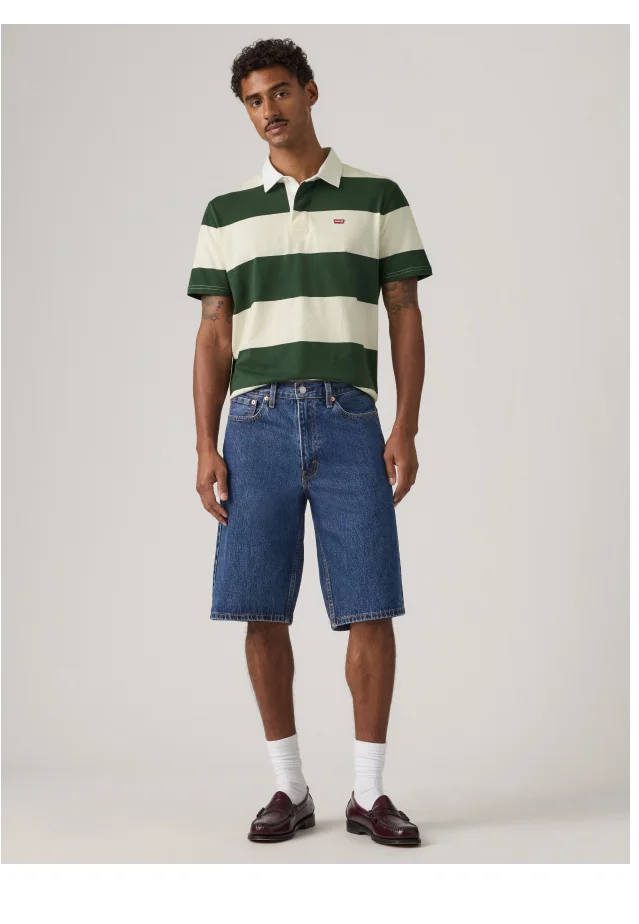 MEDIUM WASH SHORTS