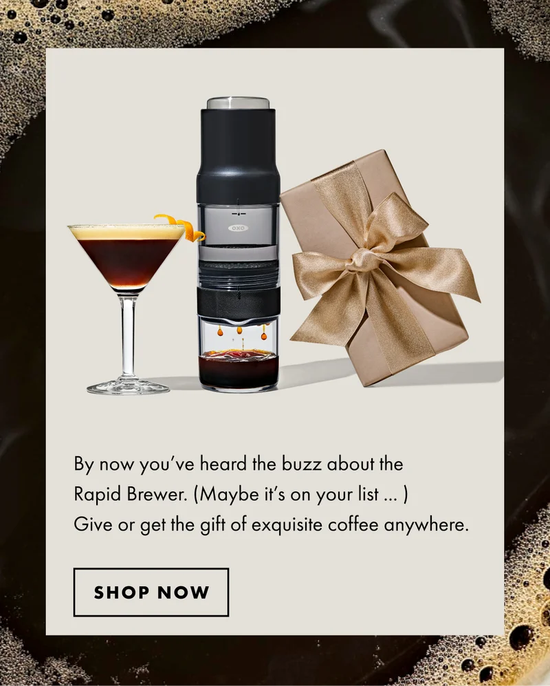 By now you've heard the buzz about the Rapid Brewer. Shop now.