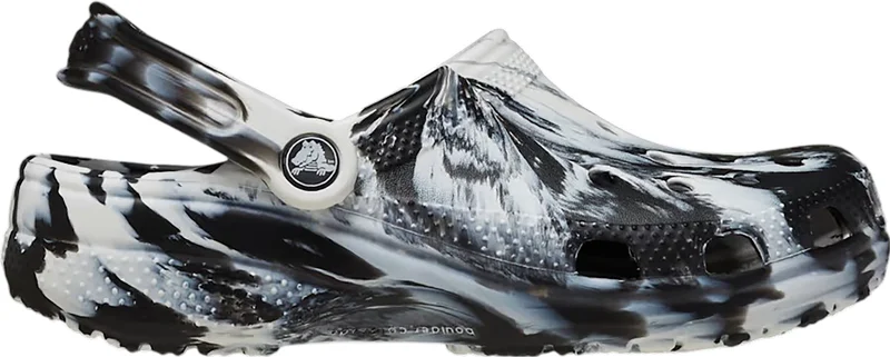 Crocs,  White - Black / 8 / 10