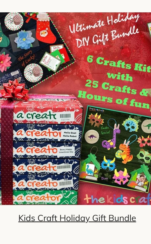 The Kids Craft Holiday Gift Bundle