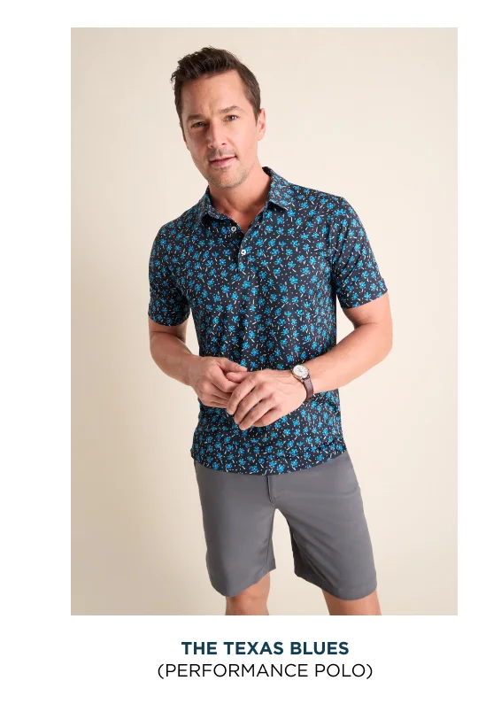 Performance Polo: The Texas Blue
