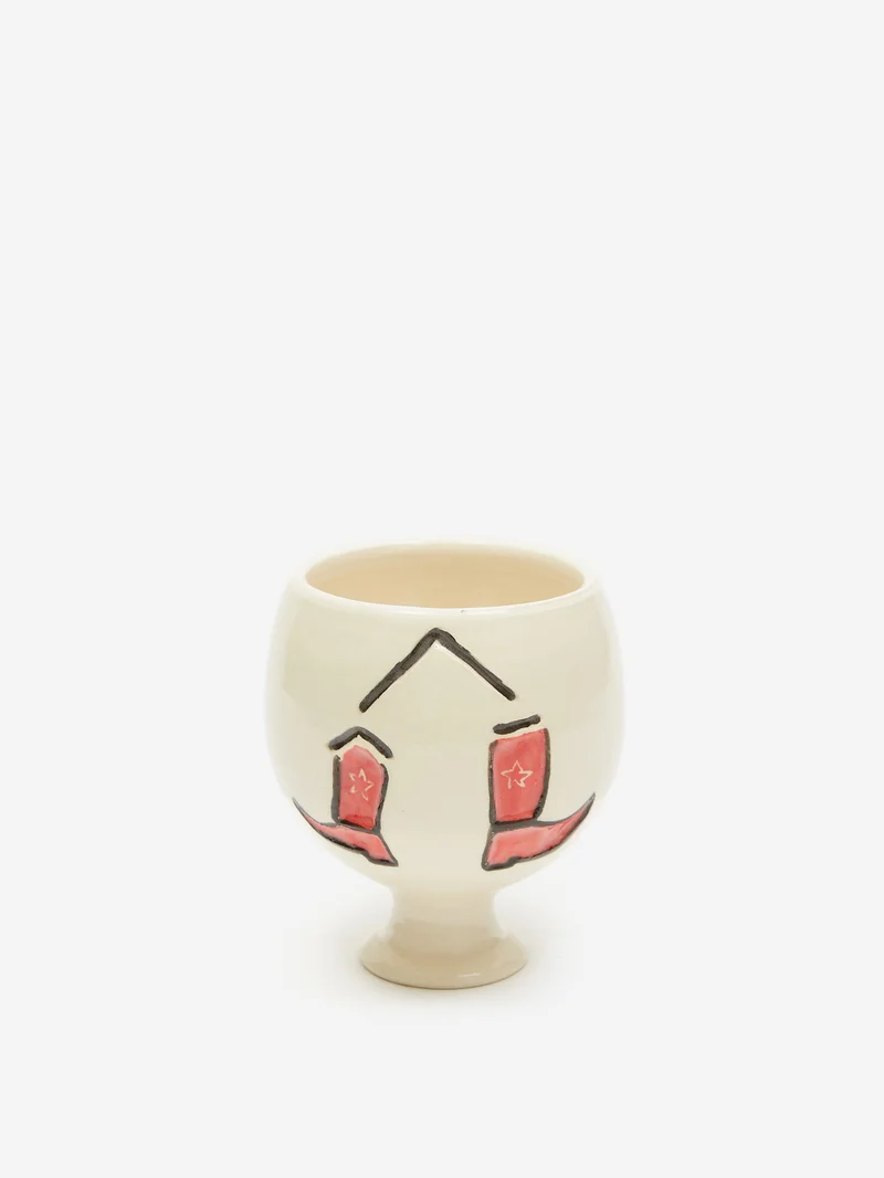 Image of Danny D's Mud Shop Handmade Boot Wine Cup