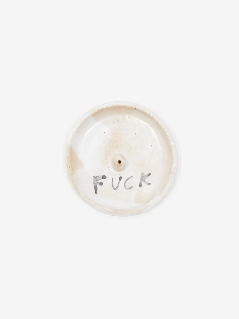 Image of KANA Handmade Fuck Incense Dish