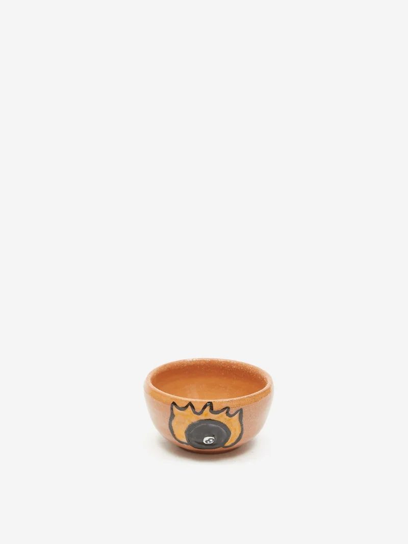 Image of Danny D's Mud Shop Handmade 8 Ball Copita - Brown Clay