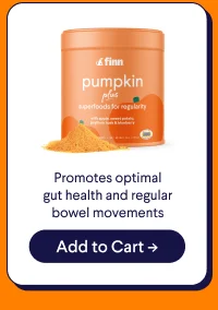 Pumpkin Plus: Promotes optimal gut health and regular bowel movements