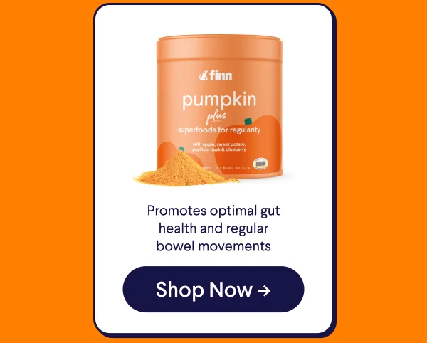 Pumpkin Plus: Promotes optimal gut health and regular bowel movements