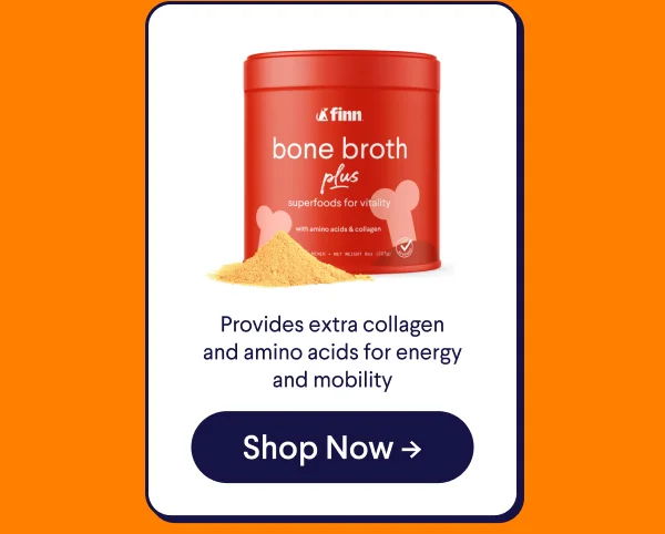 Bone Broth Plus: Provides extra collagen & amino acids for energy and mobility