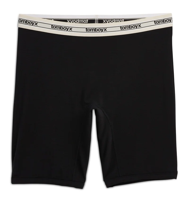 Image of 9" Boxer Briefs - TENCEL™  Modal Retro Black
