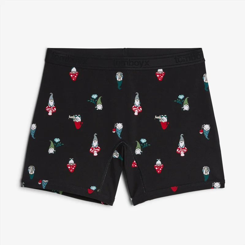 Image of 6" No Fly Boxer Briefs - My Gnomies