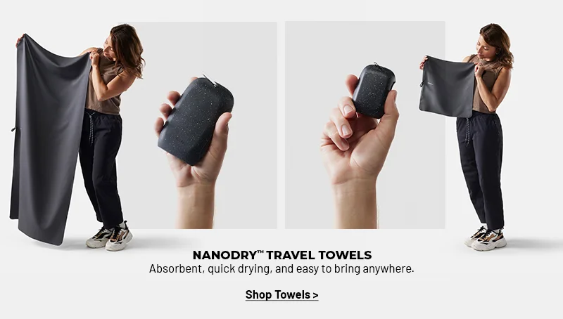 NanoDry Travel Towels