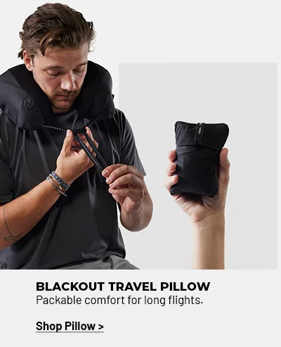 Blackout Travel Pillow