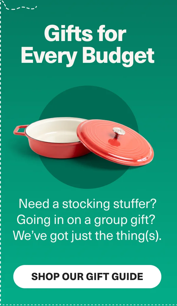 Gifts for every budget - Need a stocking filler? Group gift? We've got just the thing(s) - Shop Our Gift Guide