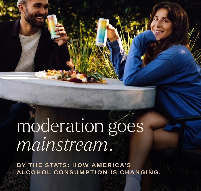 moderation goes mainstream. by the stats: how america’s alcohol consumption is changing.