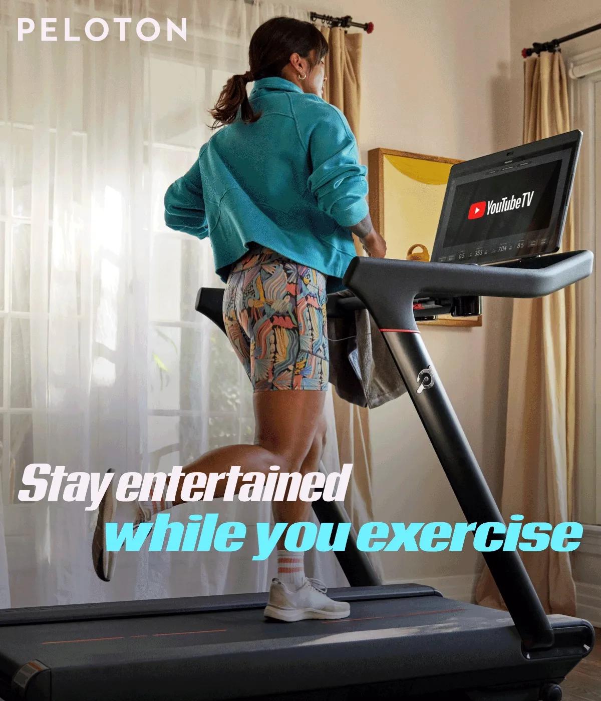 Stay entertained while you exercise