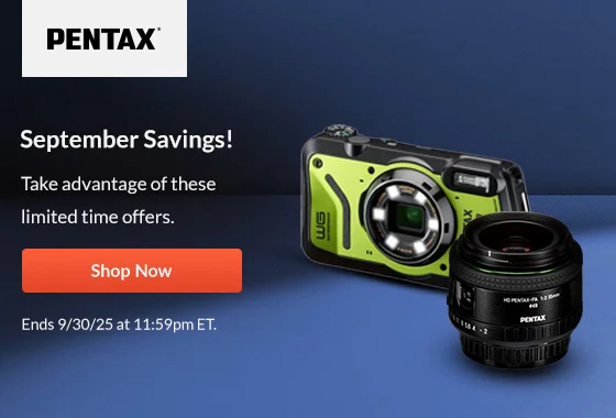 Pentax September Savings | Shop Now