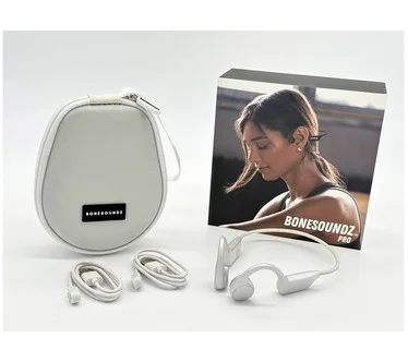 BoneSoundz Pro Bone Conduction Waterproof Headphones with Music Storage