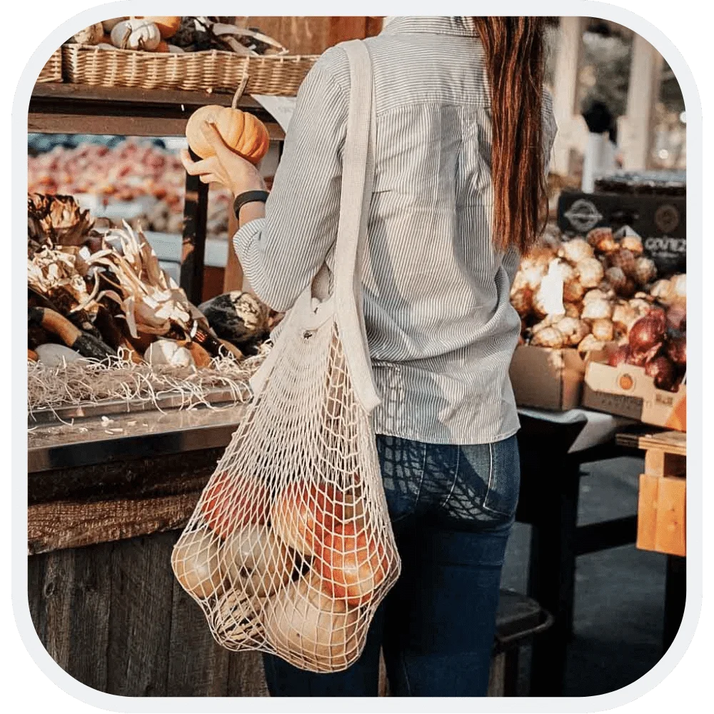 Shop Net Market Bag.