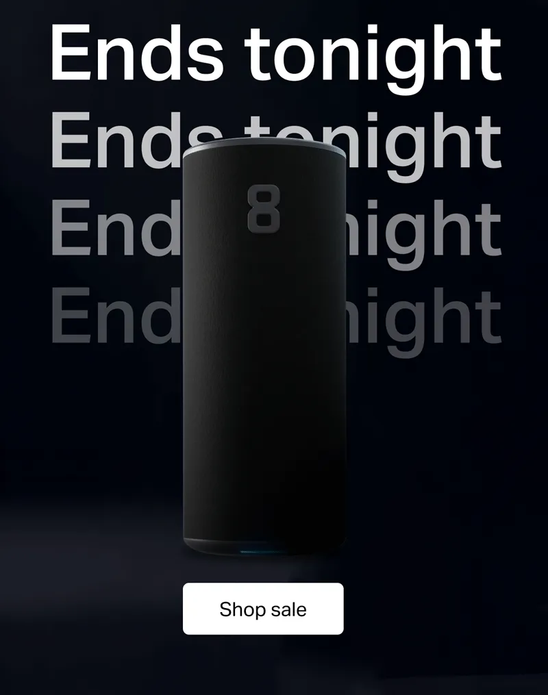 Ends tonight