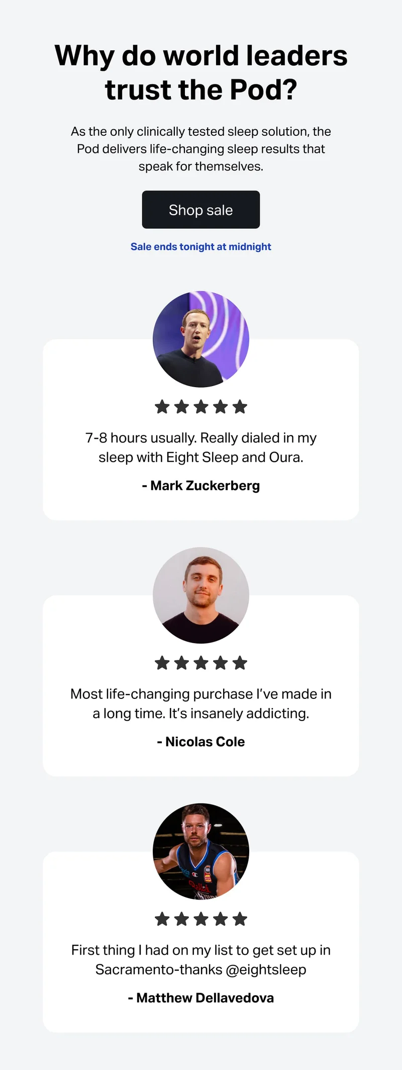 Why do world leaders trust the Pod?
