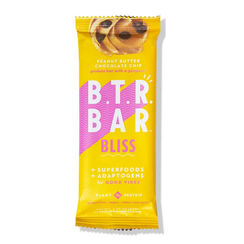 Image of Peanut Butter Chocolate Chip Adaptogenic Protein Bar (Pack)