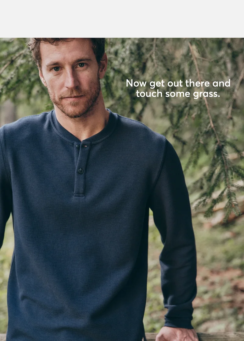 Now get out there and touch some grass.