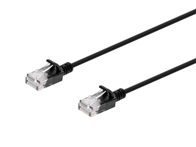 Cat6 Ethernet Patch Cable - Ultra Slim, UTP, discount code Stranded Copper, Molded Boot, PVC Jacket