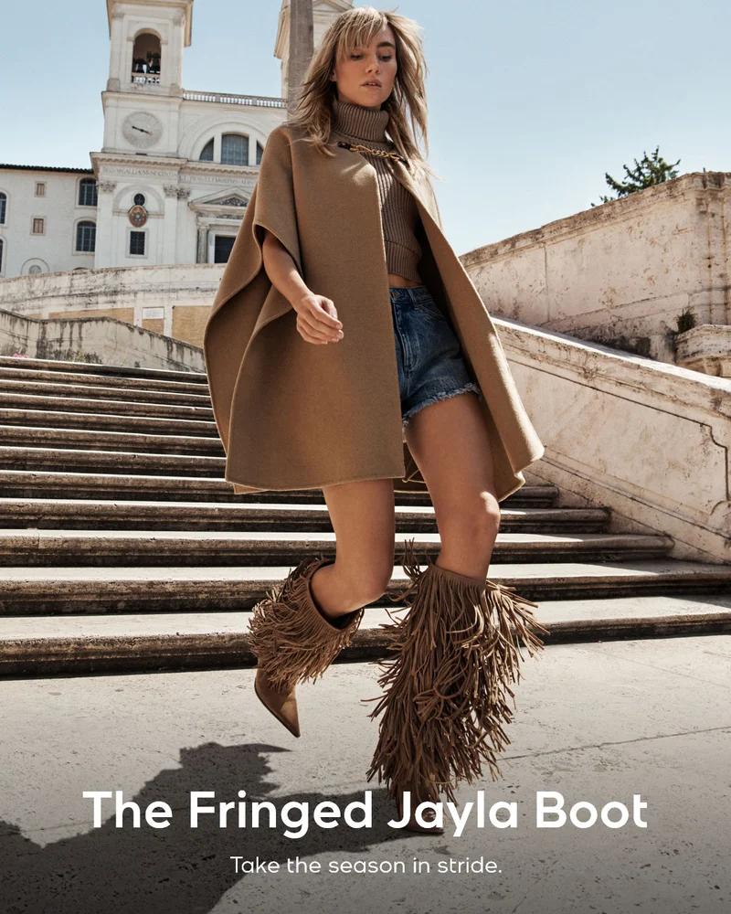 The Fringed Jayla Boot Take the season in stride.