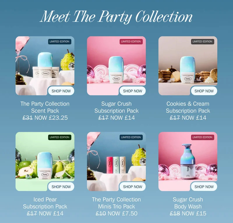 The Party Collection is live
