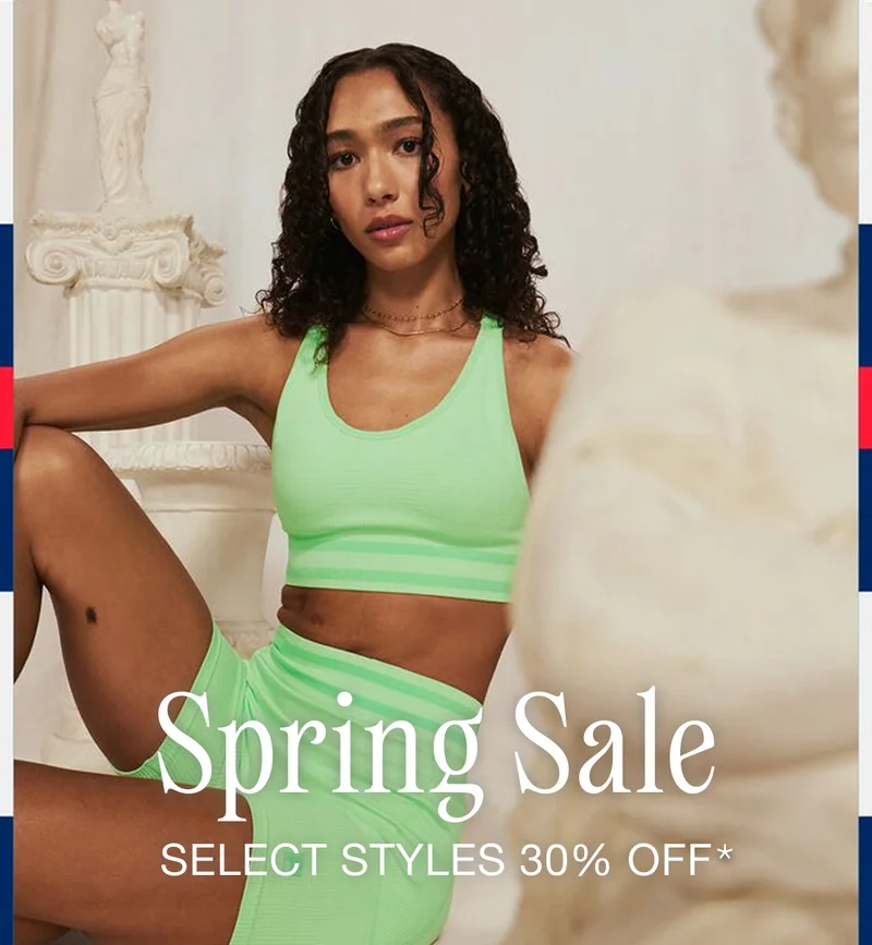Spring Sale Select Styles 30% OFF*