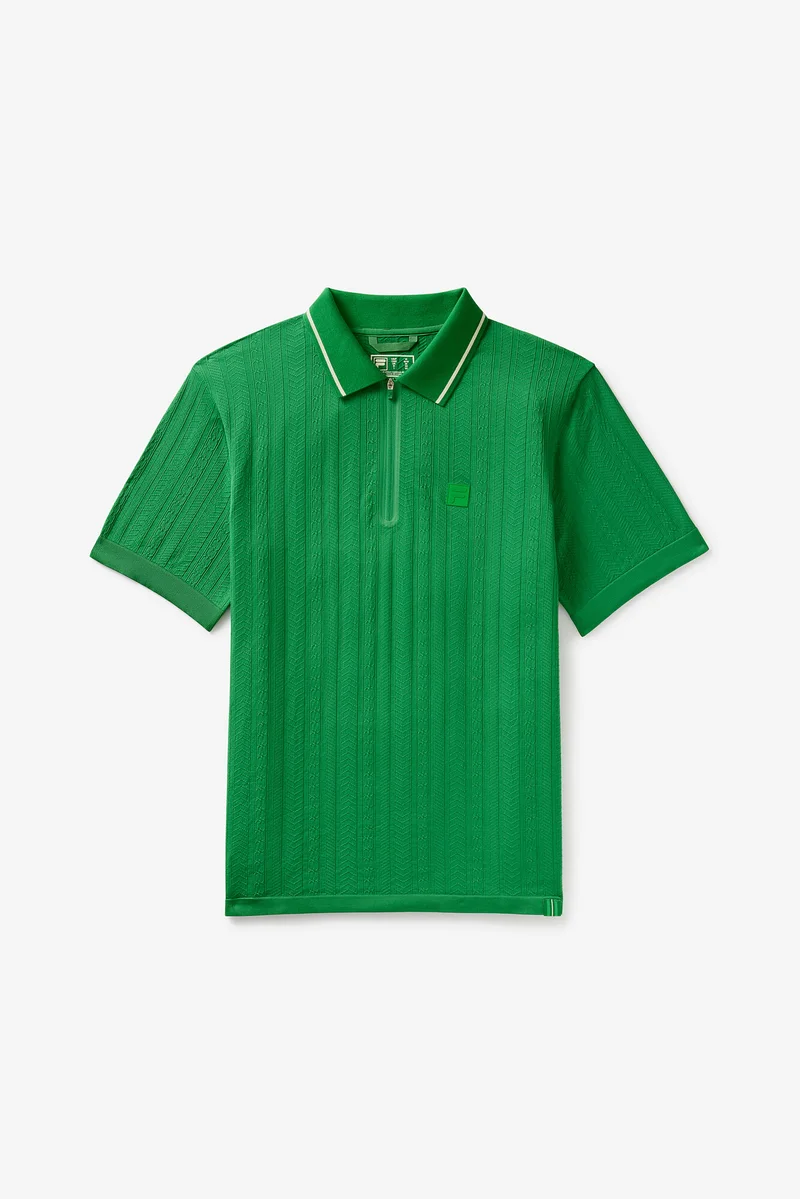 Challenger Cable Zip Polo