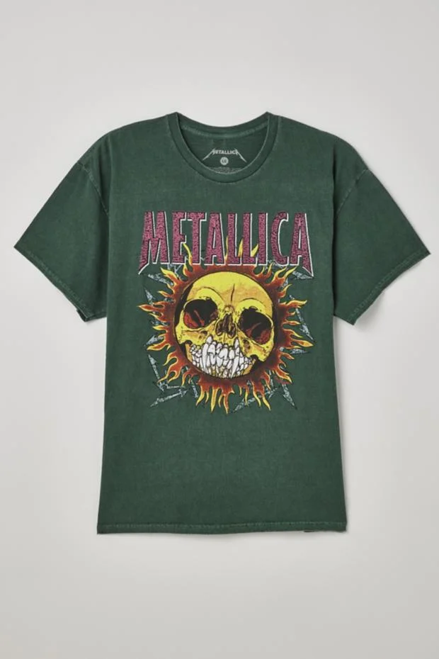 Metallica Skull Sun Tee
