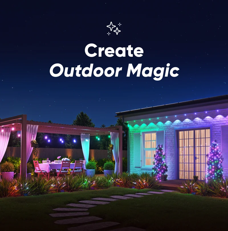 create outdoor magic