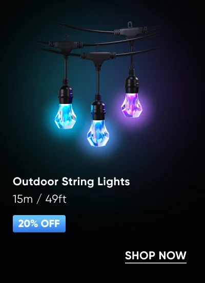 outdoor string lights