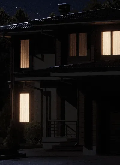 permanent outdoor lights