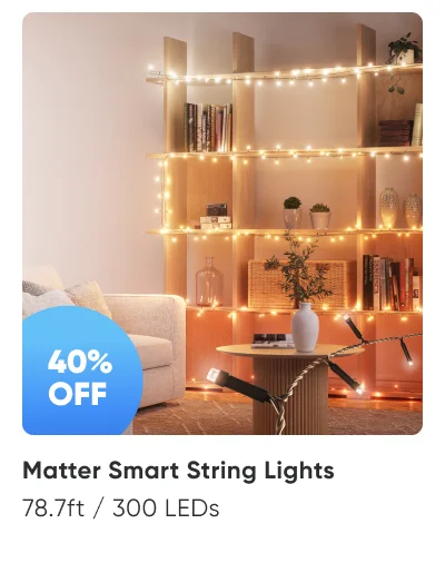 matter smart string lights