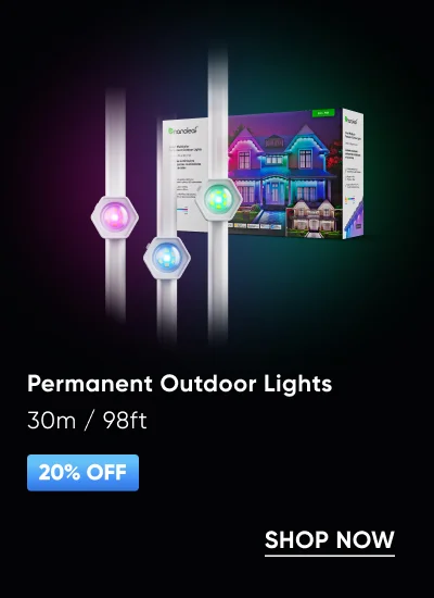 permanent outdoor lights