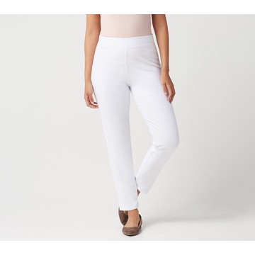 Susan Graver Regular Weekend Premium Stretch Slim-Leg Pants