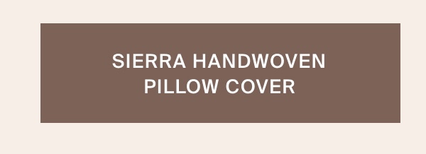 Sierra Handwoven Pillow Cover