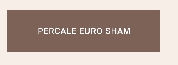 Percale Euro Sham
