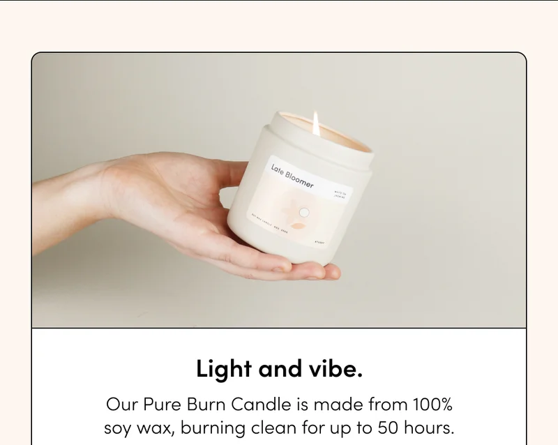 TUSHY BATHROOM CANDLE