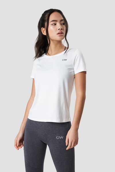 Image of Training T-shirt White Wmn