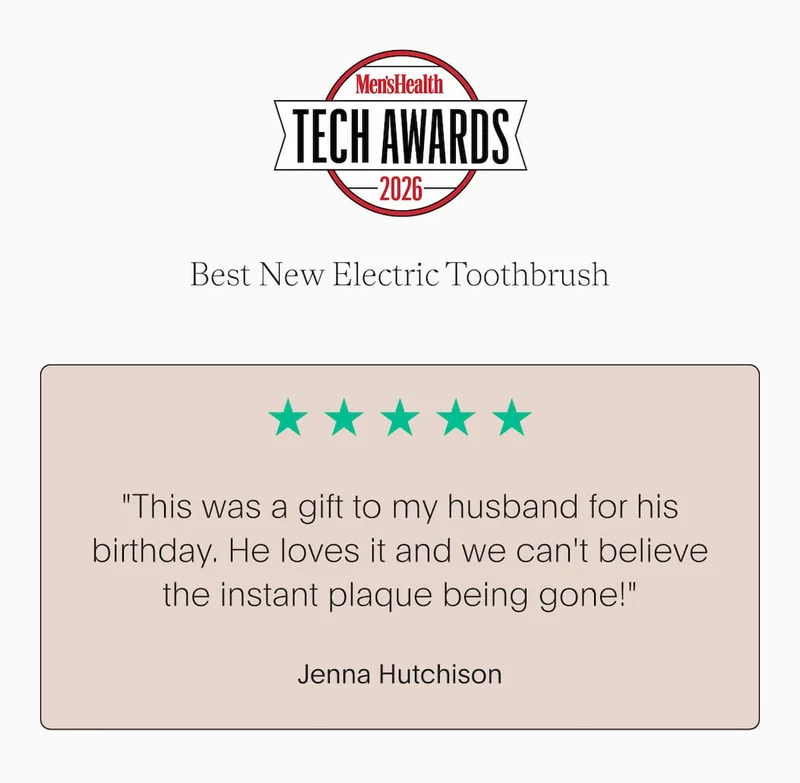 Best New Electric Toothbrush | "This was a gift to my husband for his birthday. He loves it and we can't believe the instant plaque being gone!"