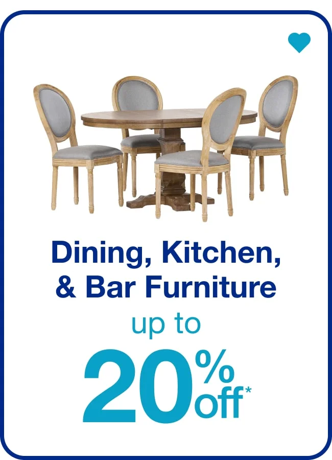 Dining, Kitchen, & Bar Funriture — Shop Now!