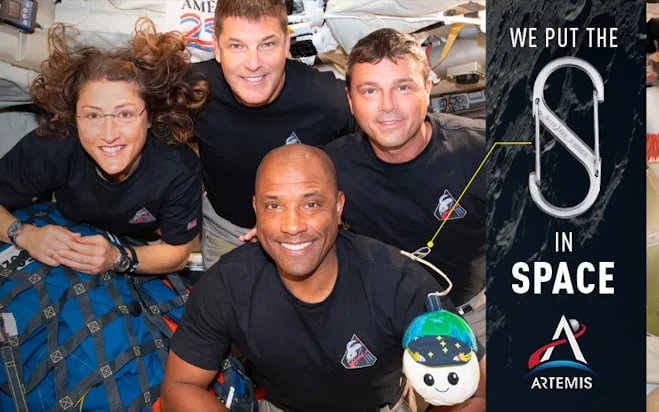 We put the S in Space – S-Biner among Artemis II crew