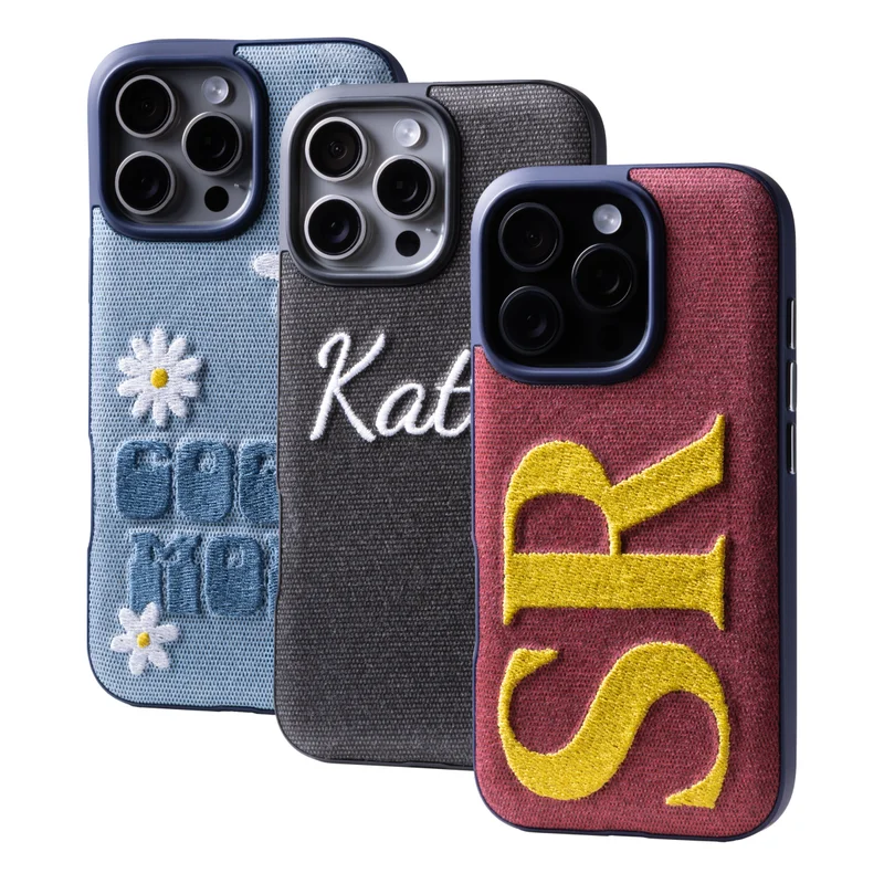 Custom Embroidered London Cases