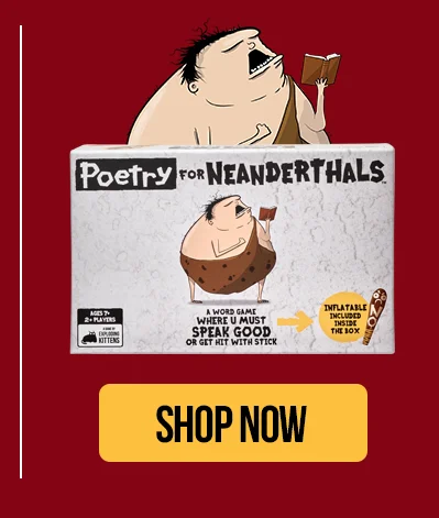 POETRY FOR NEANDERTHALS | SHOP NOW