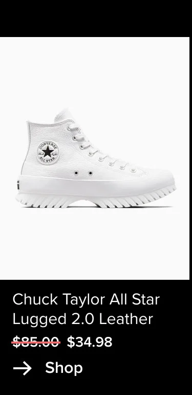 Shop: Chuck Taylor All Star Lugged 2.0 Leather