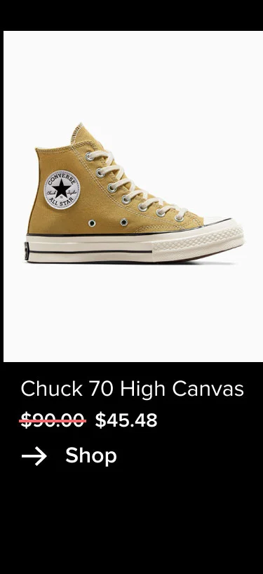 Shop: Chuck 70 High Canvas