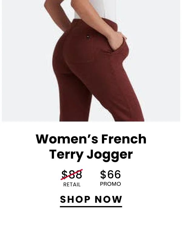 Women's French Terry Jogger